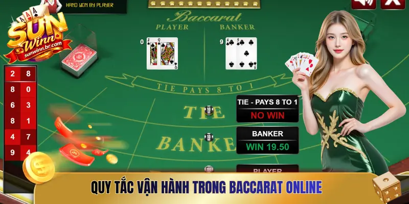 Quy tắc vận hành trong Baccarat online